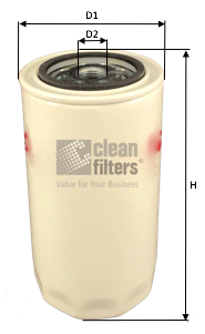 CLEAN FILTERS Kütusefilter DN1962